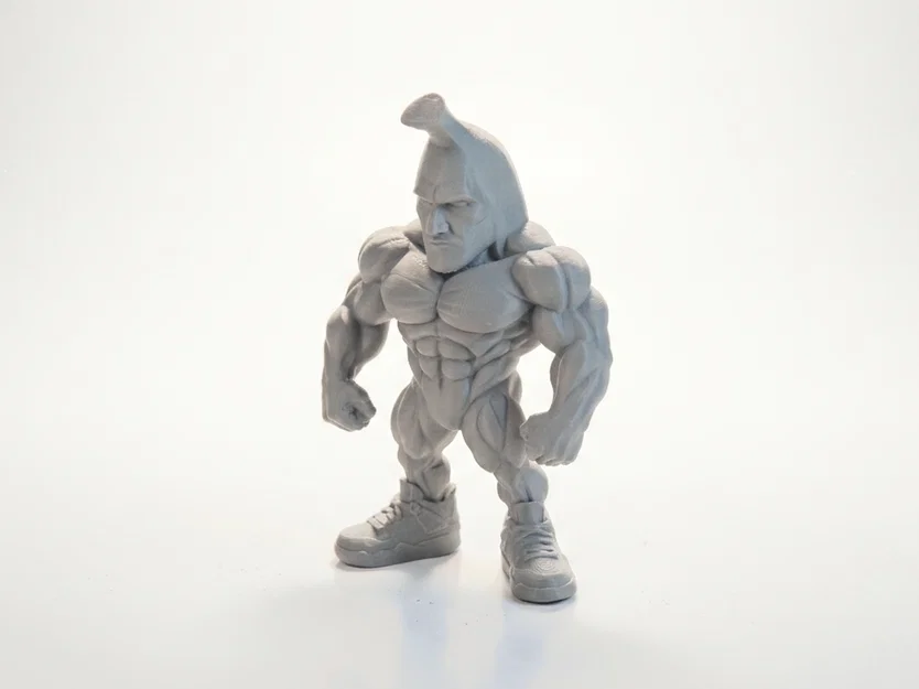 Mô hình nhân vật Banana Man cơ bắp in 3D độc đáo - Image 1