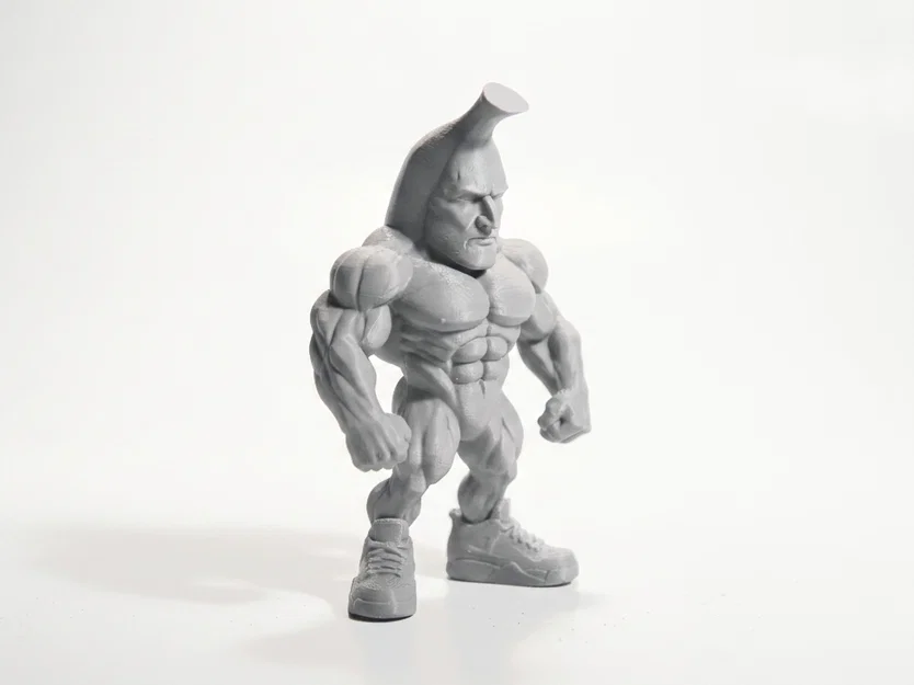 Mô hình nhân vật Banana Man cơ bắp in 3D độc đáo - Image 2