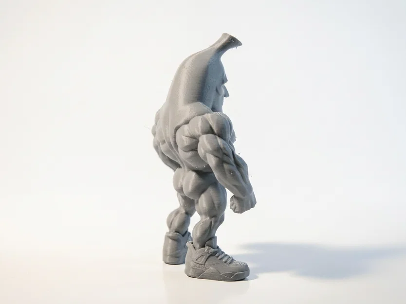 Mô hình nhân vật Banana Man cơ bắp in 3D độc đáo - Image 3