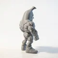Mô hình nhân vật Banana Man cơ bắp in 3D độc đáo - Thumbnail 3