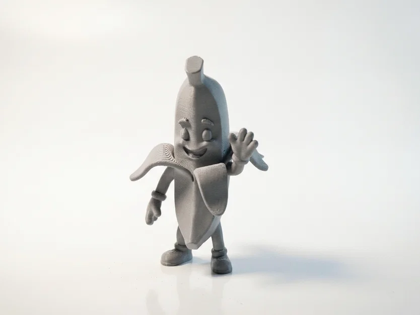 Mô hình 3D Chú Chuối Vẫy Tay Độc Đáo - Image 1