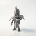 Mô hình 3D Chú Chuối Vẫy Tay Độc Đáo - Thumbnail 1