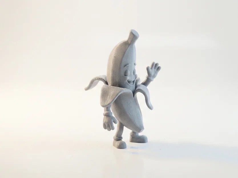 Mô hình 3D Chú Chuối Vẫy Tay Độc Đáo - Image 2