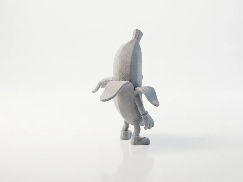 Mô hình 3D Chú Chuối Vẫy Tay Độc Đáo - Image 3