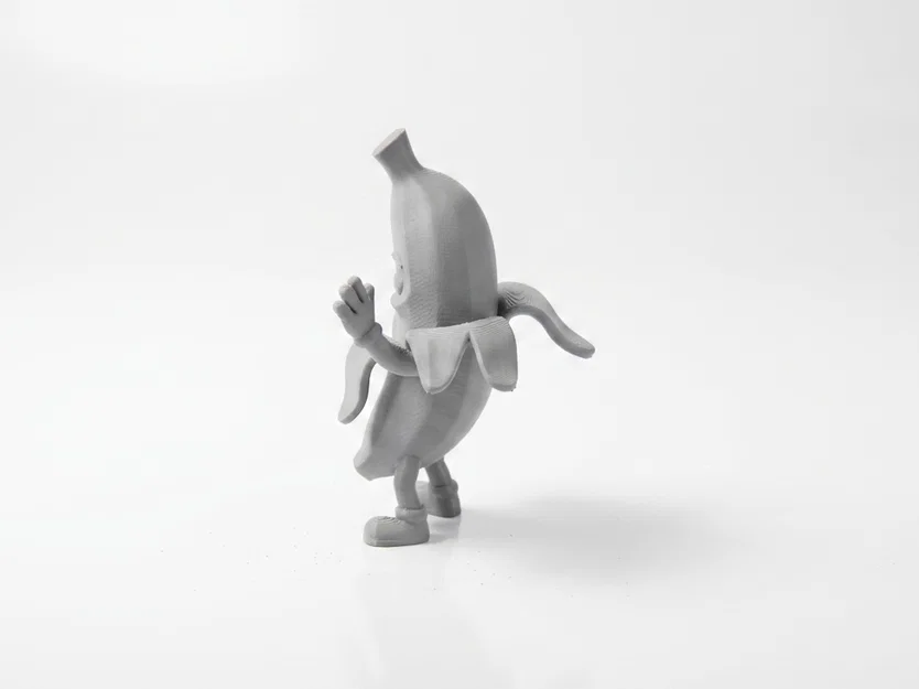 Mô hình 3D Chú Chuối Vẫy Tay Độc Đáo - Image 4