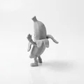 Mô hình 3D Chú Chuối Vẫy Tay Độc Đáo - Thumbnail 4