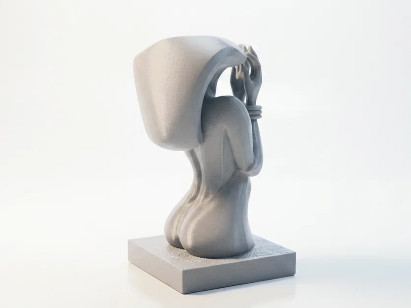 Mô hình điêu khắc 3D nhân vật van nài đầy cảm xúc - Image 3