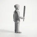 Mô hình 3D sưu tầm: Người đàn ông cầm gậy và xẻng - Thumbnail 3