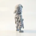 Mô hình 3D Big Boss Military Figurine - Thumbnail 3