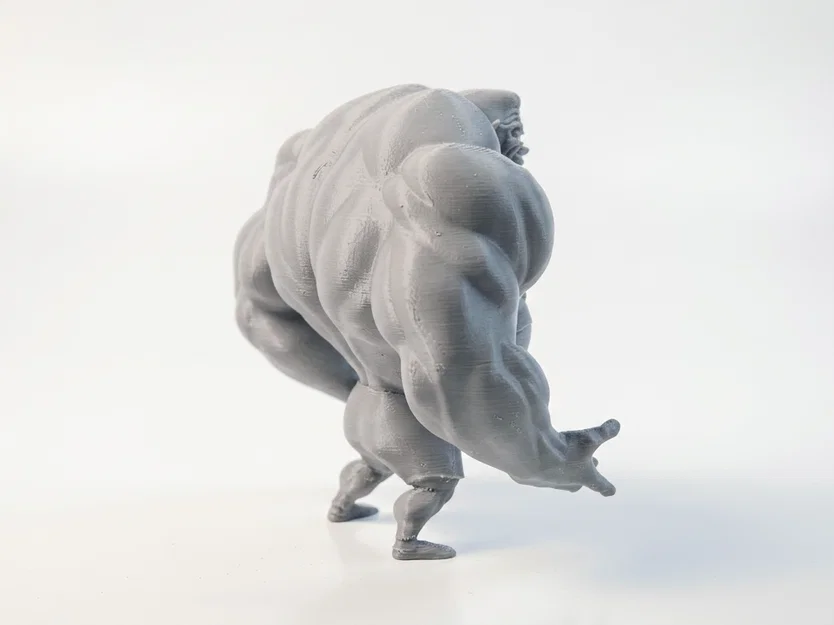 Mô hình Vận động viên Thể hình 3D - Đồ trang trí sưu tầm đầy mạnh mẽ - Image 3