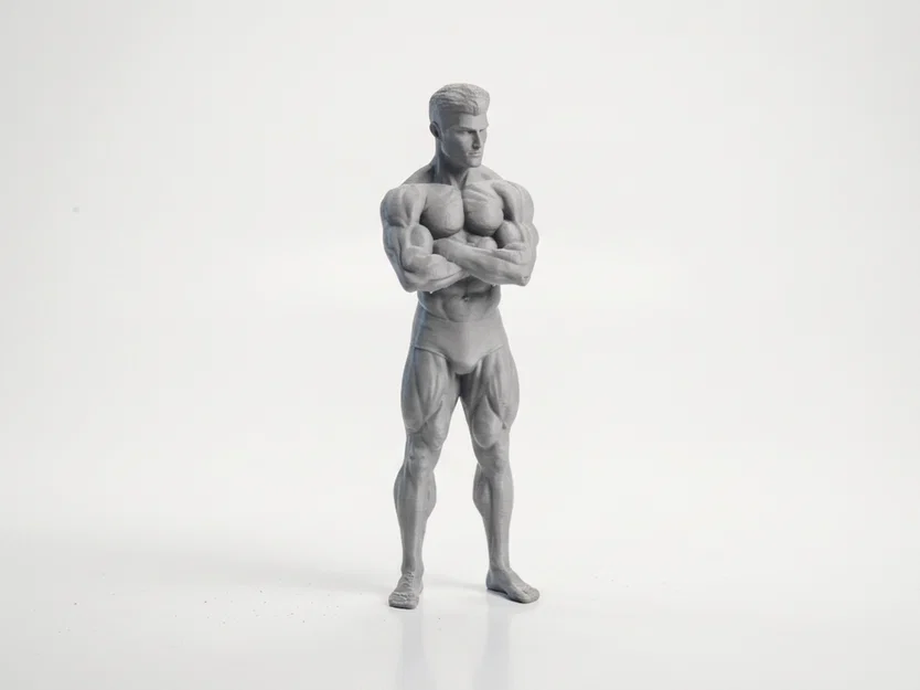 Mô Hình Tượng Bodybuilder Thể Hình In 3D Độc Đáo - Image 2