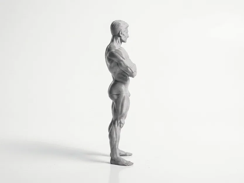 Mô Hình Tượng Bodybuilder Thể Hình In 3D Độc Đáo - Image 3