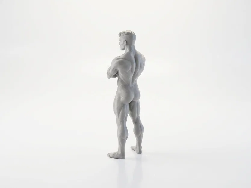 Mô Hình Tượng Bodybuilder Thể Hình In 3D Độc Đáo - Image 4