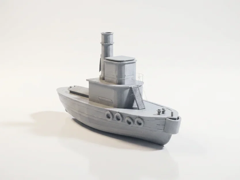 Mô hình tàu kéo mini phong cách hàng hải in 3D - Image 2