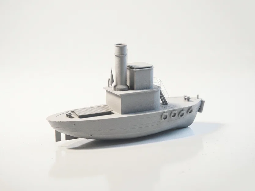 Mô hình tàu kéo mini phong cách hàng hải in 3D - Image 3