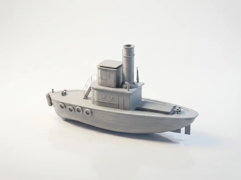 Mô hình tàu kéo mini phong cách hàng hải in 3D - Image 4