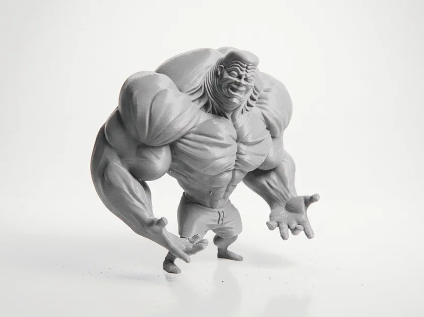 Mô hình siêu anh hùng Hulk cơ bắp - File in 3D - Image 2