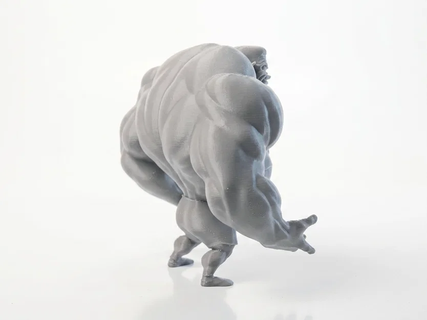 Mô hình siêu anh hùng Hulk cơ bắp - File in 3D - Image 3