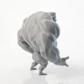 Mô hình siêu anh hùng Hulk cơ bắp - File in 3D - Thumbnail 3