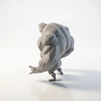 Mô hình siêu anh hùng Hulk cơ bắp - File in 3D