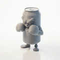 Mô hình nhân vật Boxer Can 3D in được - Thumbnail 1