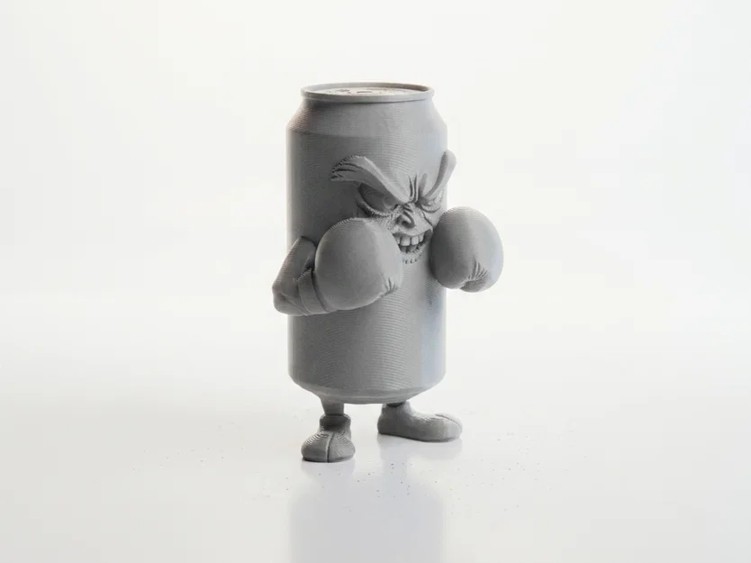 Mô hình nhân vật Boxer Can 3D in được - Image 2