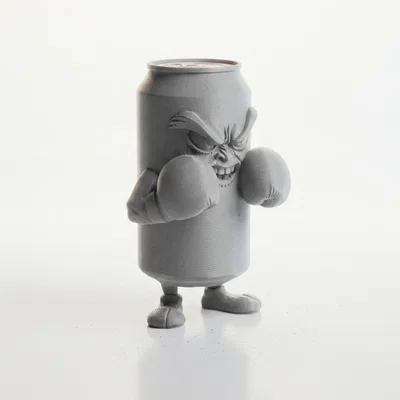 Mô hình nhân vật Boxer Can 3D in được