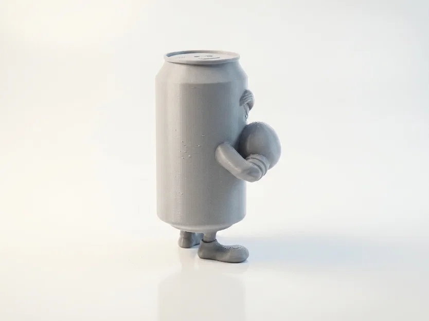Mô hình nhân vật Boxer Can 3D in được - Image 3
