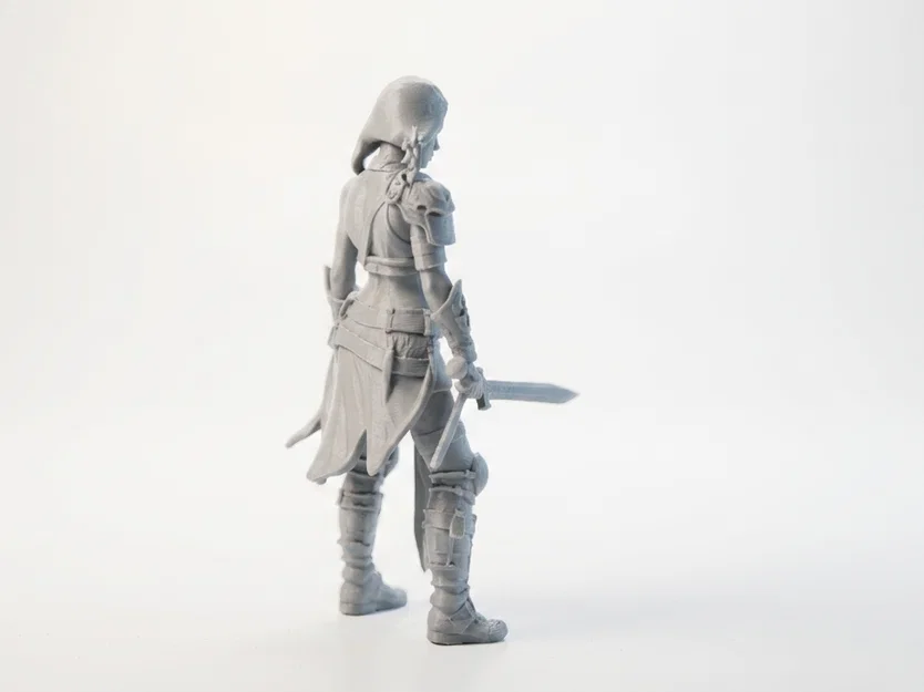 Mô hình Nữ Thợ Săn Tiền Thưởng - Bounty Huntress 3D Printable - Image 3