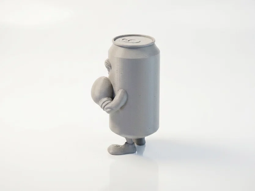 Mô hình nhân vật Boxer Can 3D in được - Image 4