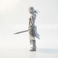 Mô hình Nữ Thợ Săn Tiền Thưởng - Bounty Huntress 3D Printable - Thumbnail 4