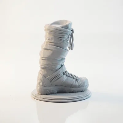 Mô Hình Tượng Chiếc Ủng Quân Đội 3D Printable