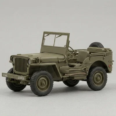 Mô hình xe Jeep 1941 Willys MB cổ điển in 3D siêu chi tiết