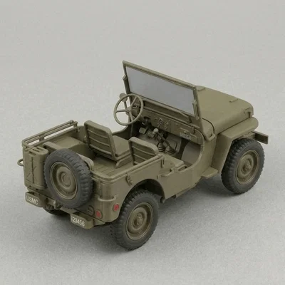 Mô hình xe Jeep 1941 Willys MB cổ điển in 3D siêu chi tiết