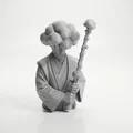 Mô hình 3D Broccolee Bust - Tượng nhân vật Anime đầy phong cách - Thumbnail 1