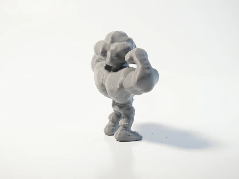 Mô hình Bông cải xanh tập thể hình - Mẫu in 3D độc đáo - Image 3