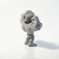 Mô hình Bông cải xanh tập thể hình - Mẫu in 3D độc đáo - Thumbnail 3