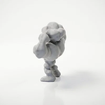 Mô hình Bông cải xanh tập thể hình - Mẫu in 3D độc đáo