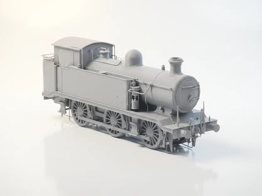 Mô hình đầu tàu hơi nước British Rail E2 (File in 3D) - Image 2