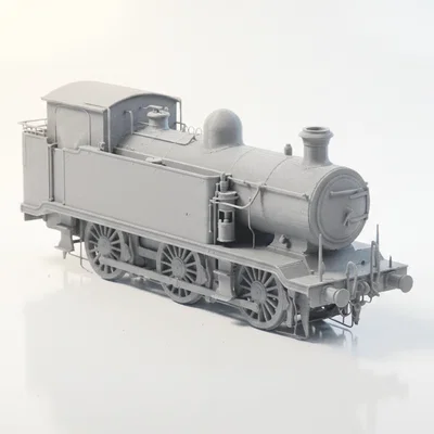 Mô hình đầu tàu hơi nước British Rail E2 (File in 3D)