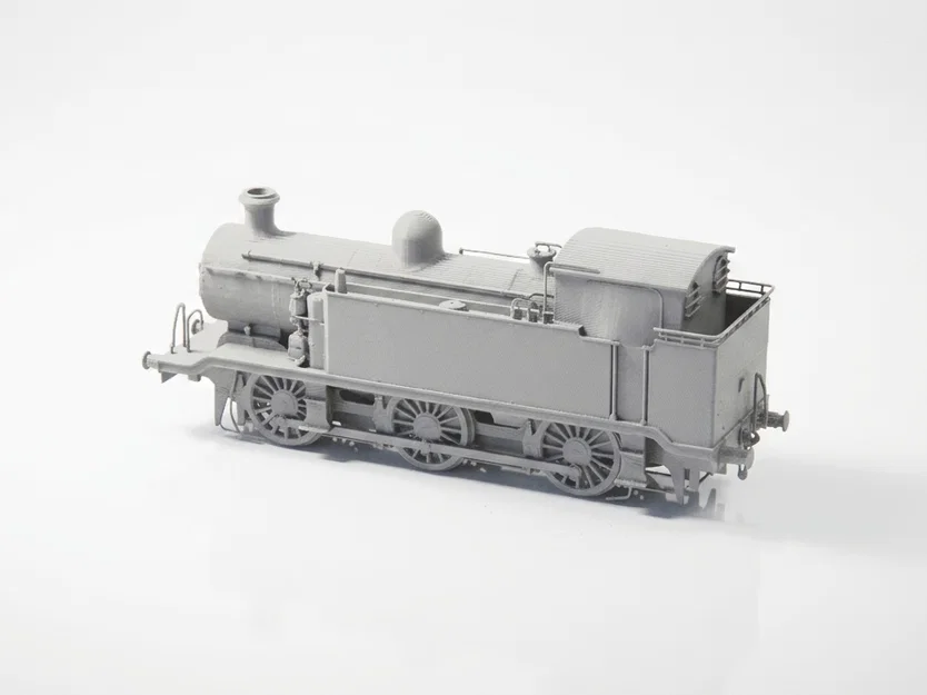 Mô hình đầu tàu hơi nước British Rail E2 (File in 3D) - Image 4