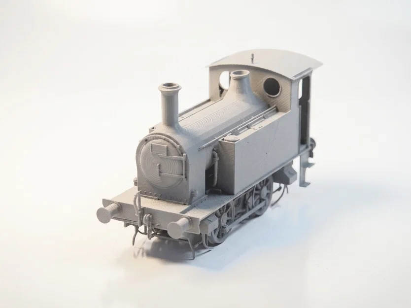 Mô hình 3D Đầu máy xe lửa hơi nước British Rail Y7 - Image 1