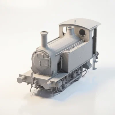 Mô hình 3D Đầu máy xe lửa hơi nước British Rail Y7
