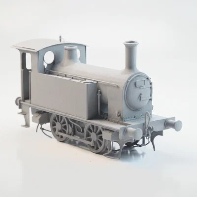 Mô hình 3D Đầu máy xe lửa hơi nước British Rail Y7