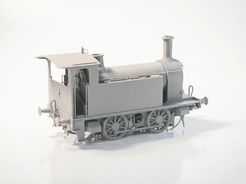 Mô hình 3D Đầu máy xe lửa hơi nước British Rail Y7 - Image 3