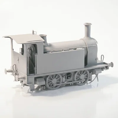 Mô hình 3D Đầu máy xe lửa hơi nước British Rail Y7