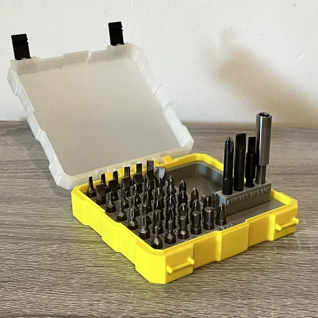 Hộp đựng đầu vít lục giác (46 ngăn) - Image 1