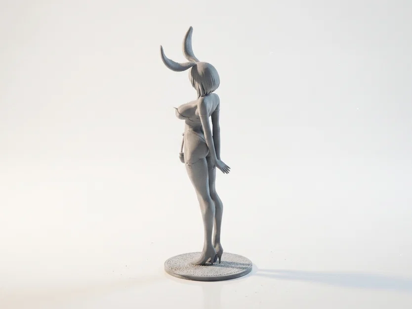 Mô Hình 3D Cô Nàng Thỏ Bunny Girl Anime Sưu Tầm - Image 4
