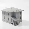 Mô Hình Nhà Gạch Kiến Trúc 3D - File STL In Sắc Nét - Thumbnail 2