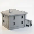 Mô Hình Nhà Gạch Kiến Trúc 3D - File STL In Sắc Nét - Thumbnail 3